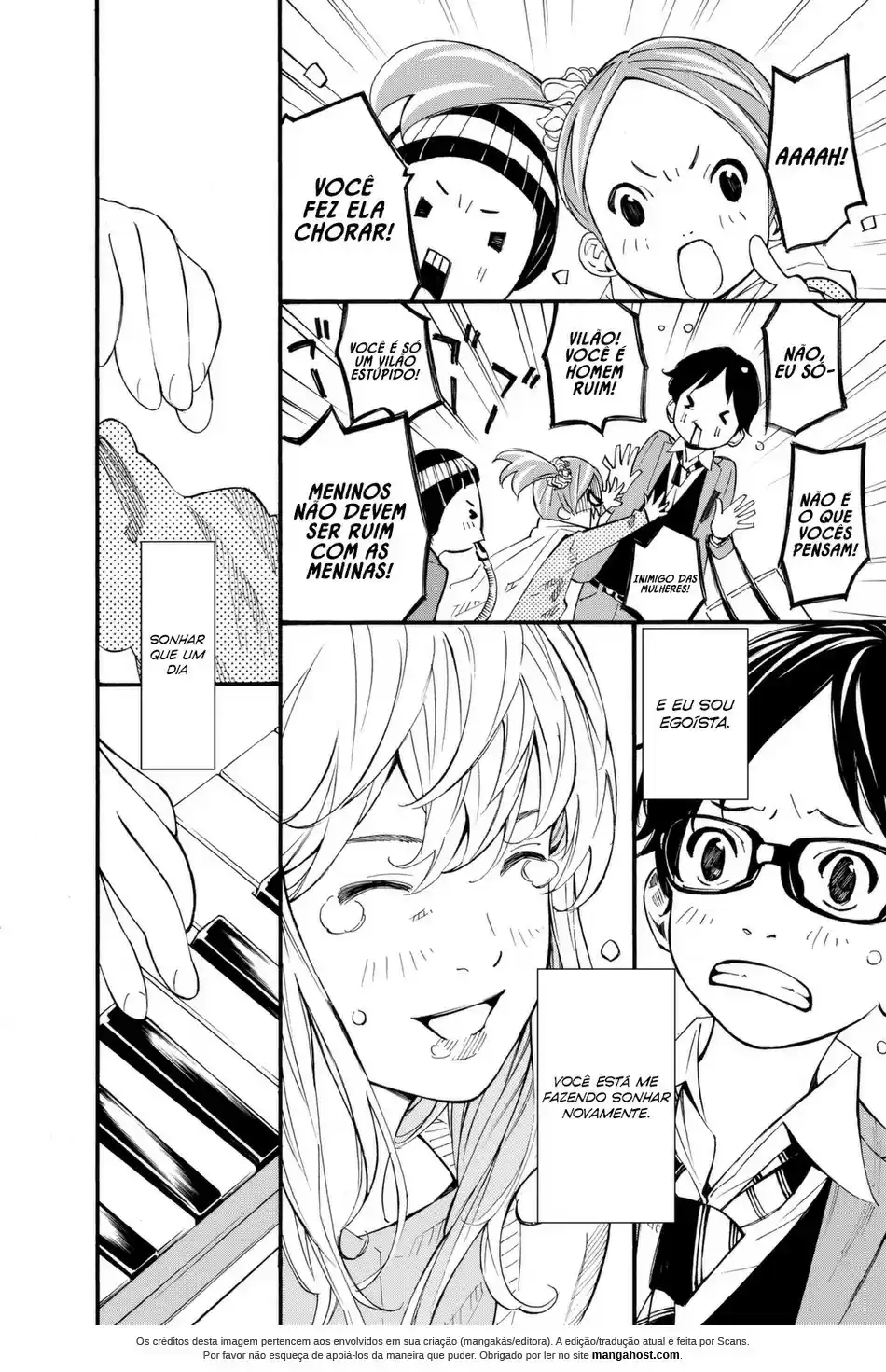 Read Shigatsu wa Kimi no Uso pt_br Manga Online