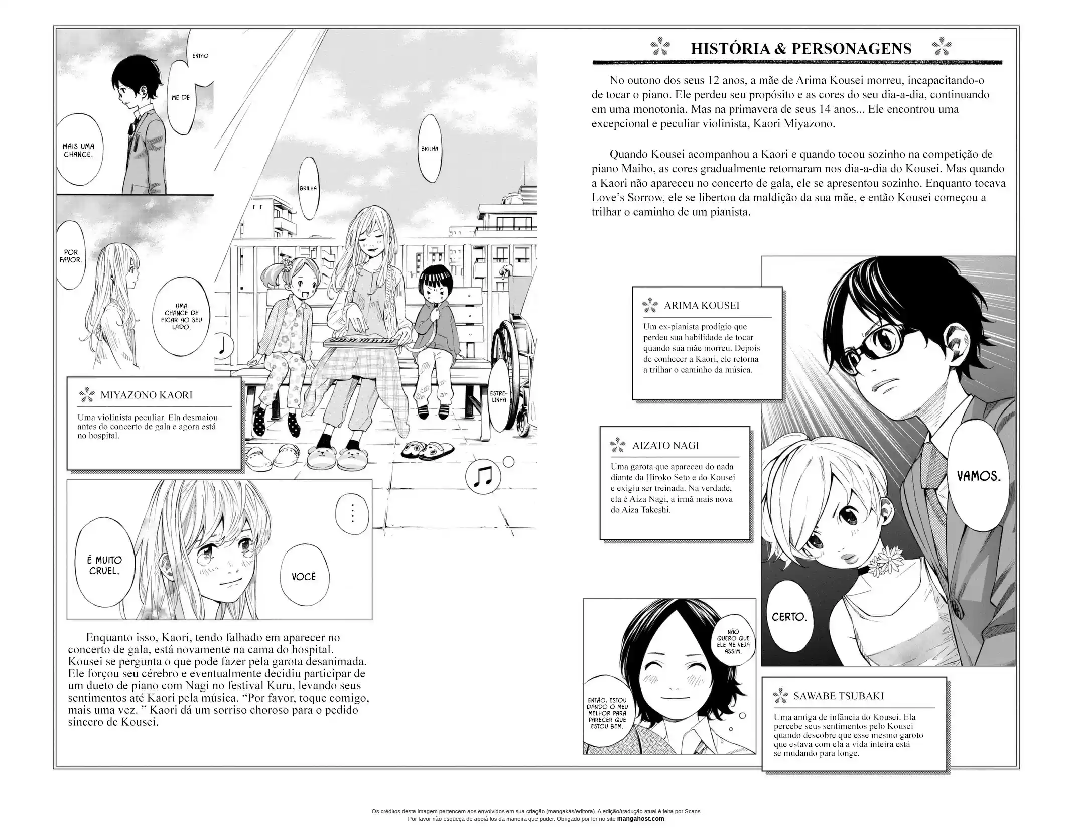 Read Shigatsu wa Kimi no Uso pt_br Manga Online