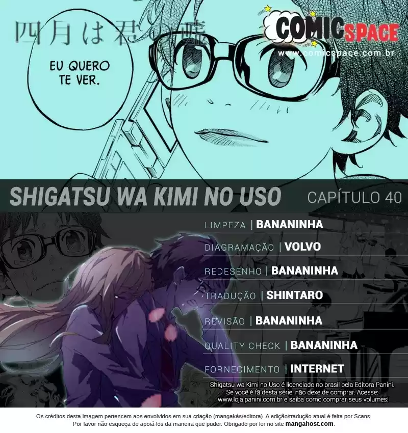 Read Shigatsu wa Kimi no Uso pt_br Manga Online