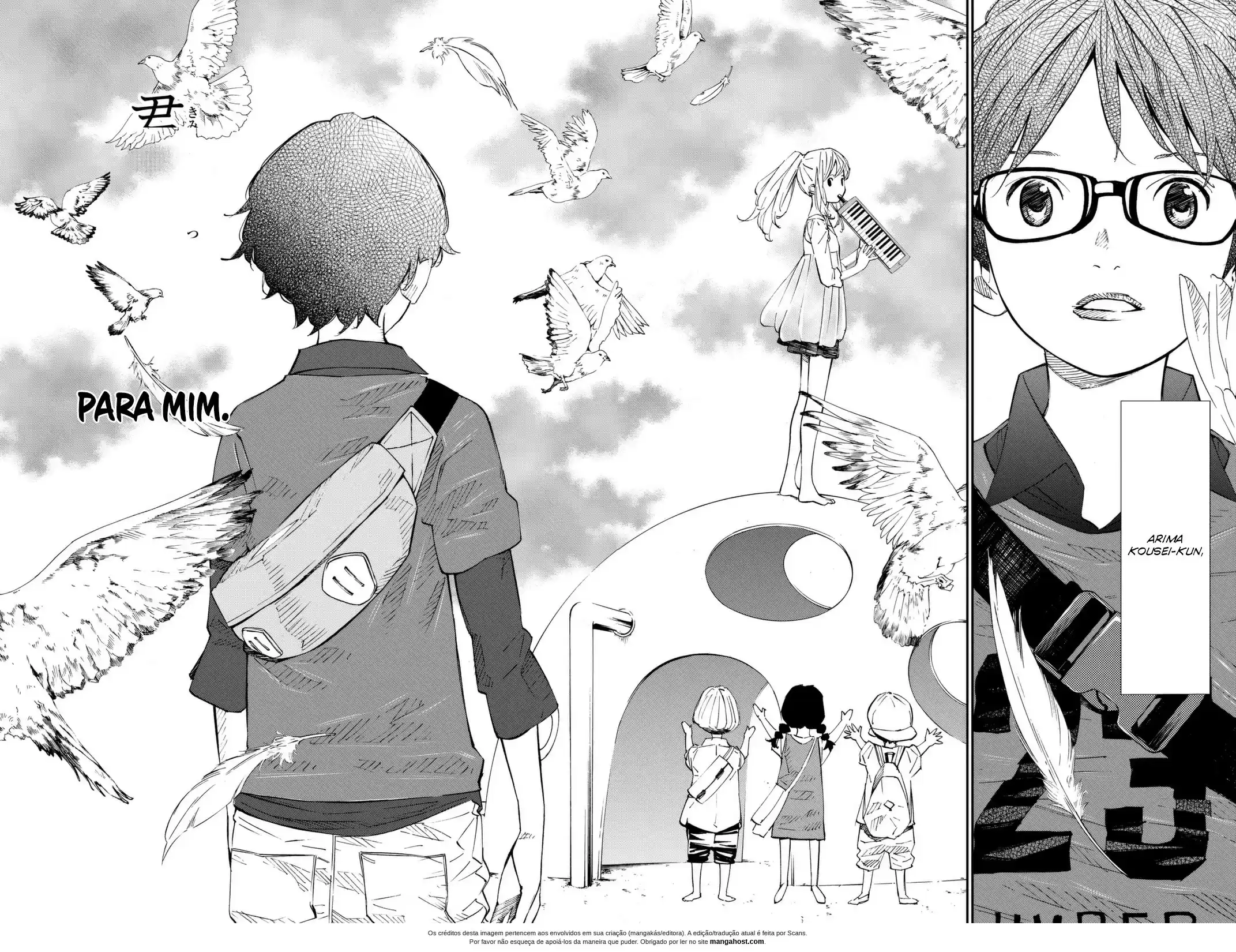 Read Shigatsu wa Kimi no Uso pt_br Manga Online