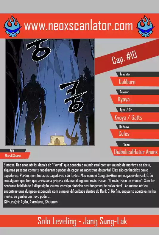 Read Solo Leveling PT -BR Manga Online