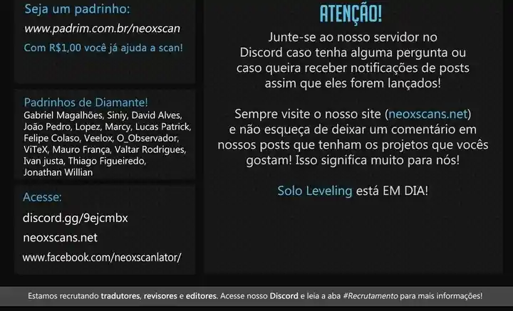 Read Solo Leveling PT -BR Manga Online
