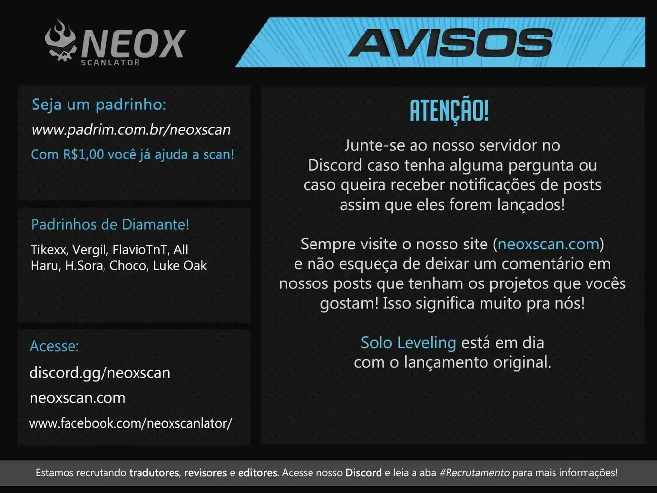 Read Solo Leveling PT -BR Manga Online