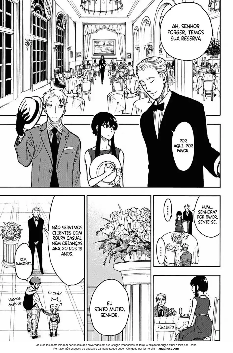 Read Spy X Family pt_BR Manga Online