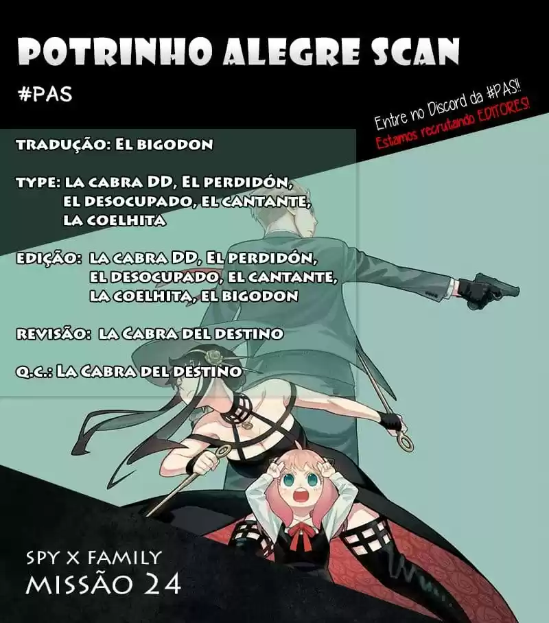Read Spy X Family pt_BR Manga Online