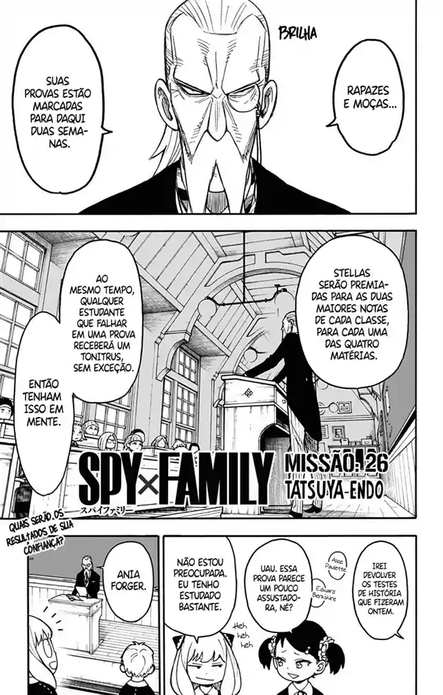 Read Spy X Family pt_BR Manga Online