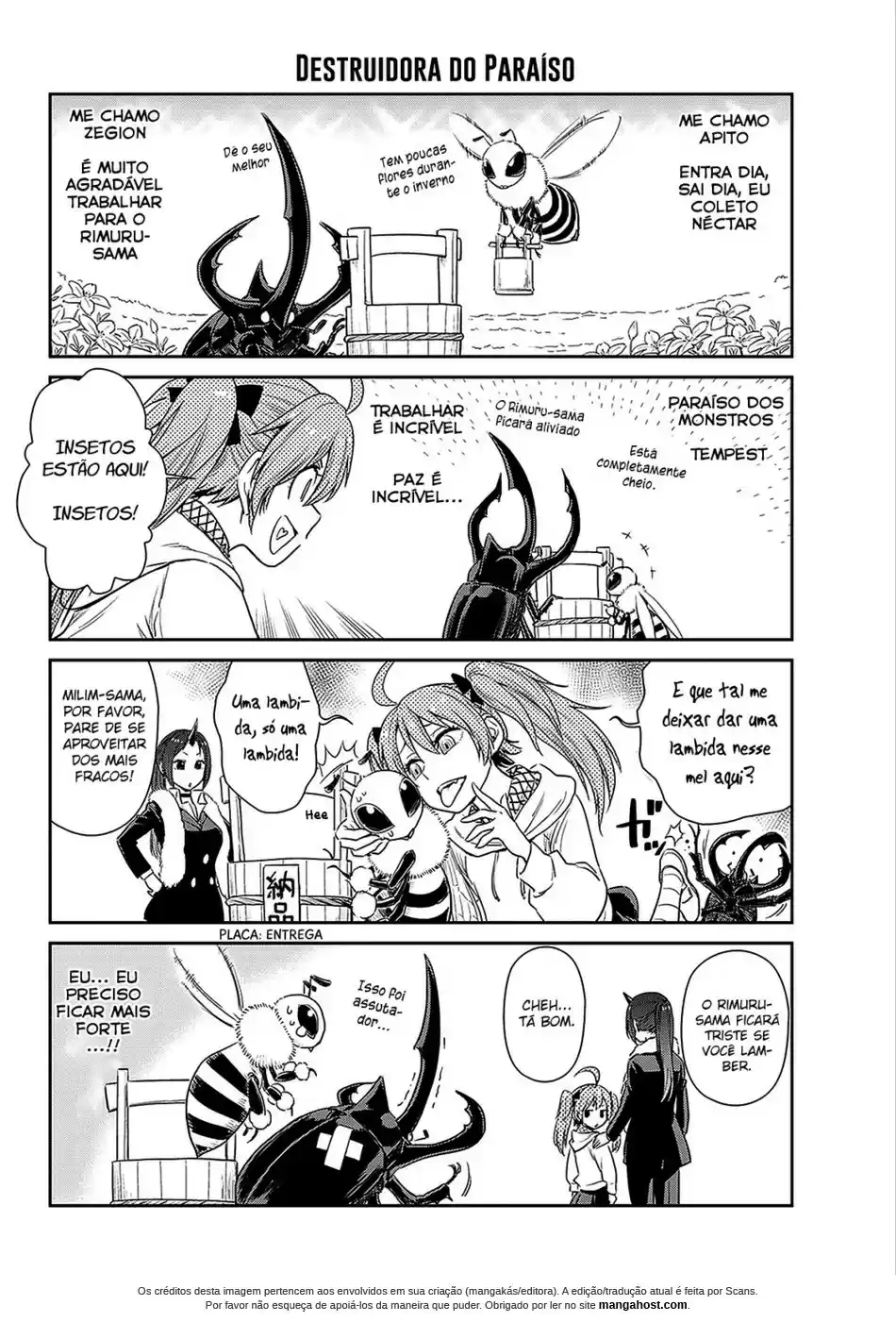 Read Tensura Nikki Tensei Shitara Slime Datta Ken pt_BR Manga Online