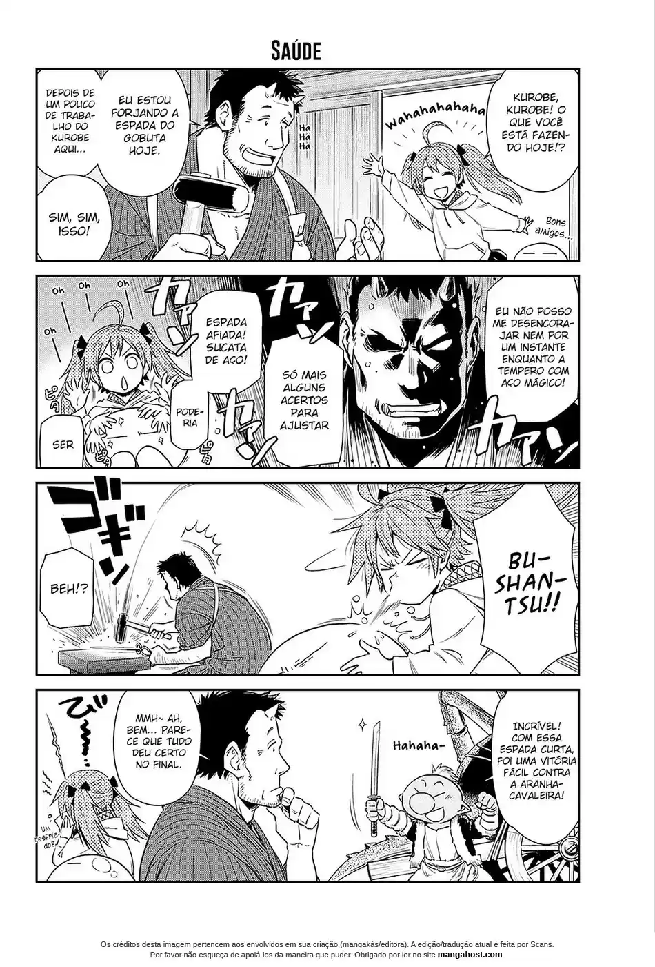 Read Tensura Nikki Tensei Shitara Slime Datta Ken pt_BR Manga Online