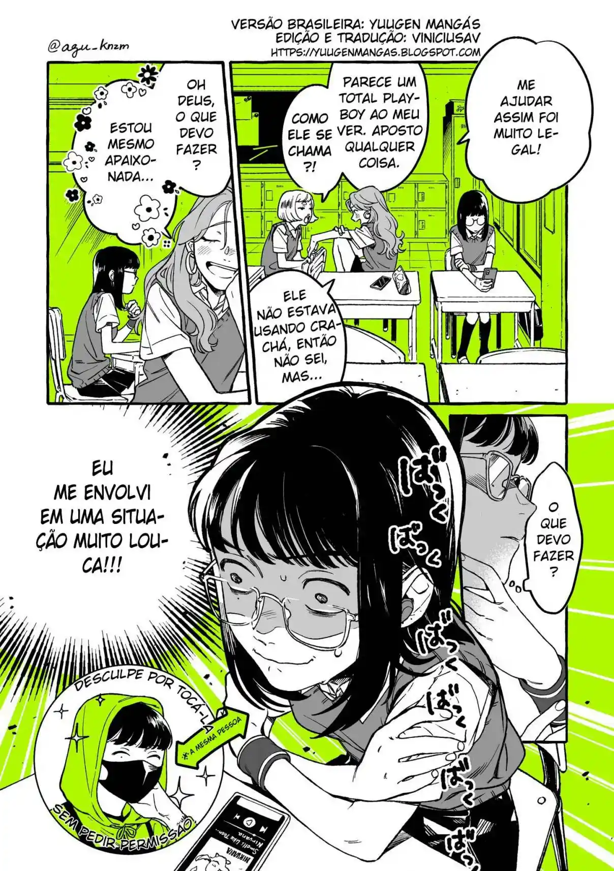 Read The Guy She Was Interested in Wasn't a Guy At All pt_BR Manga Online