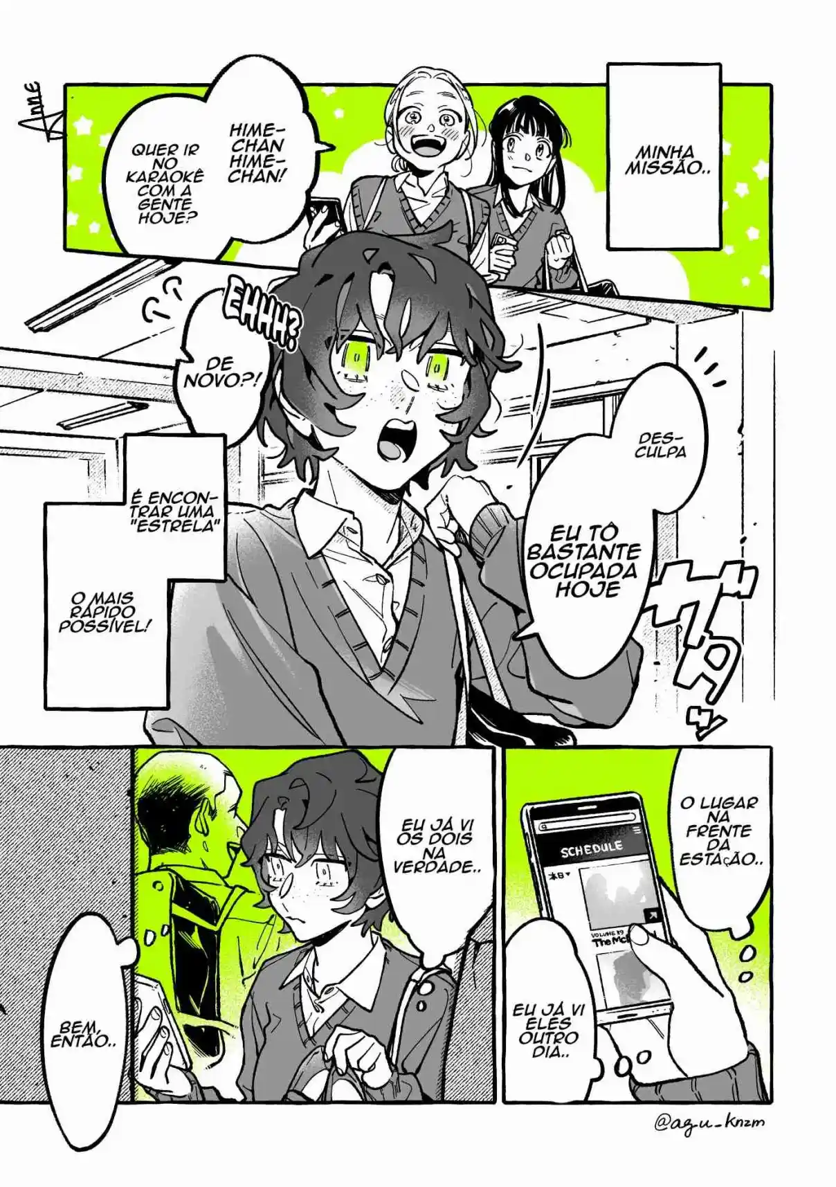 Read The Guy She Was Interested in Wasn't a Guy At All pt_BR Manga Online