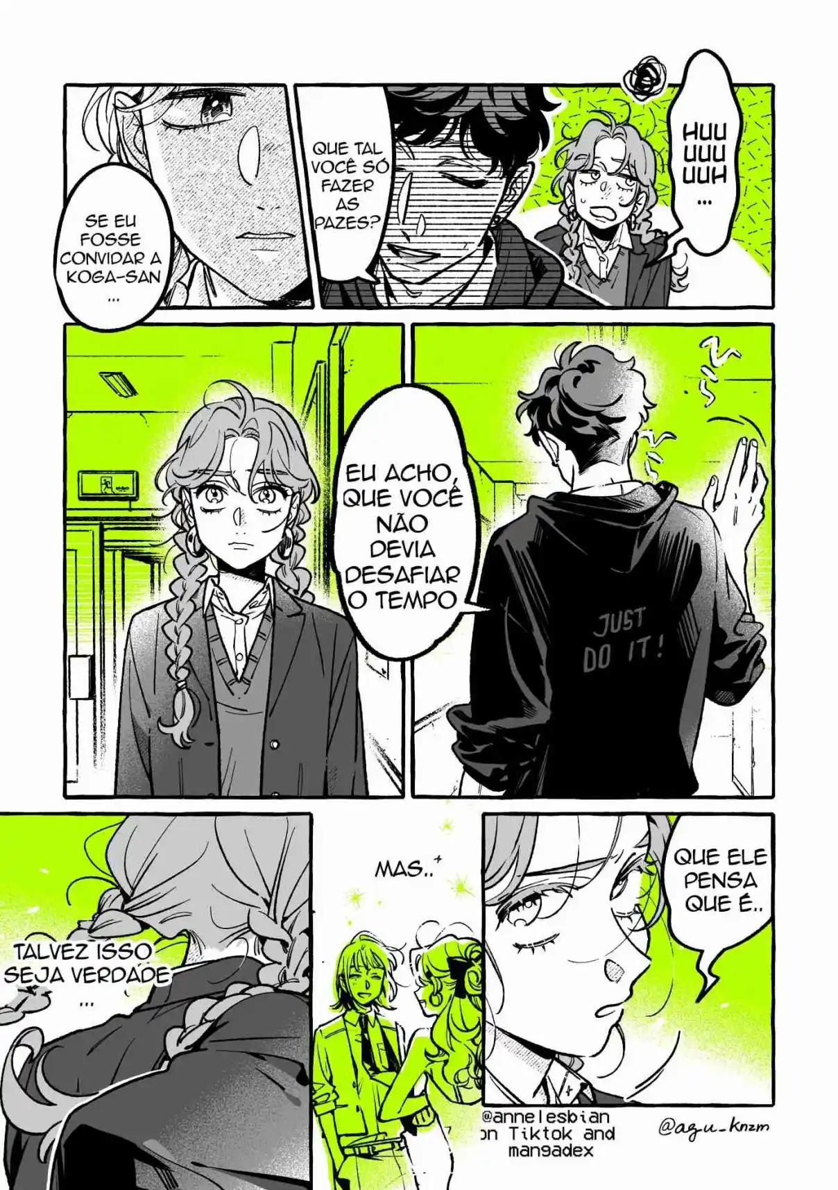 Read The Guy She Was Interested in Wasn't a Guy At All pt_BR Manga Online