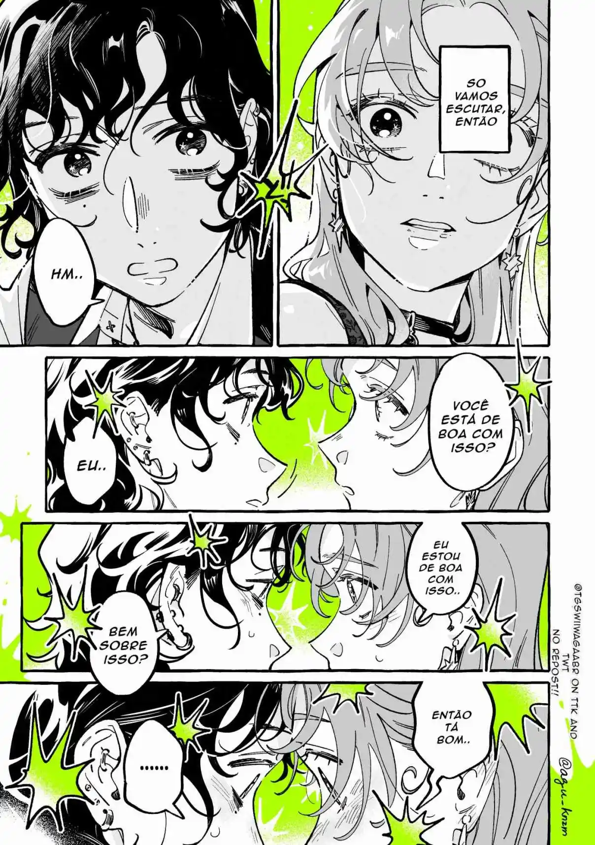 Read The Guy She Was Interested in Wasn't a Guy At All pt_BR Manga Online