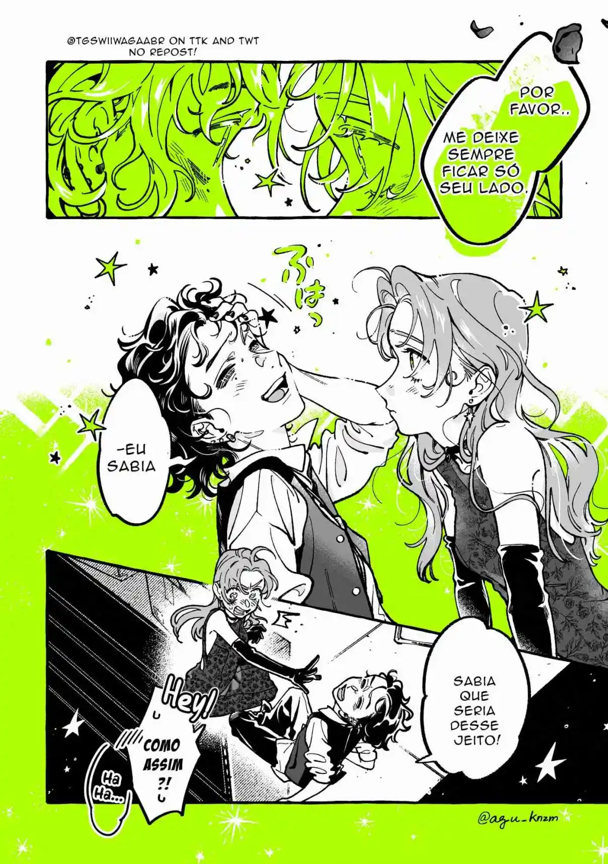 Read The Guy She Was Interested in Wasn't a Guy At All pt_BR Manga Online