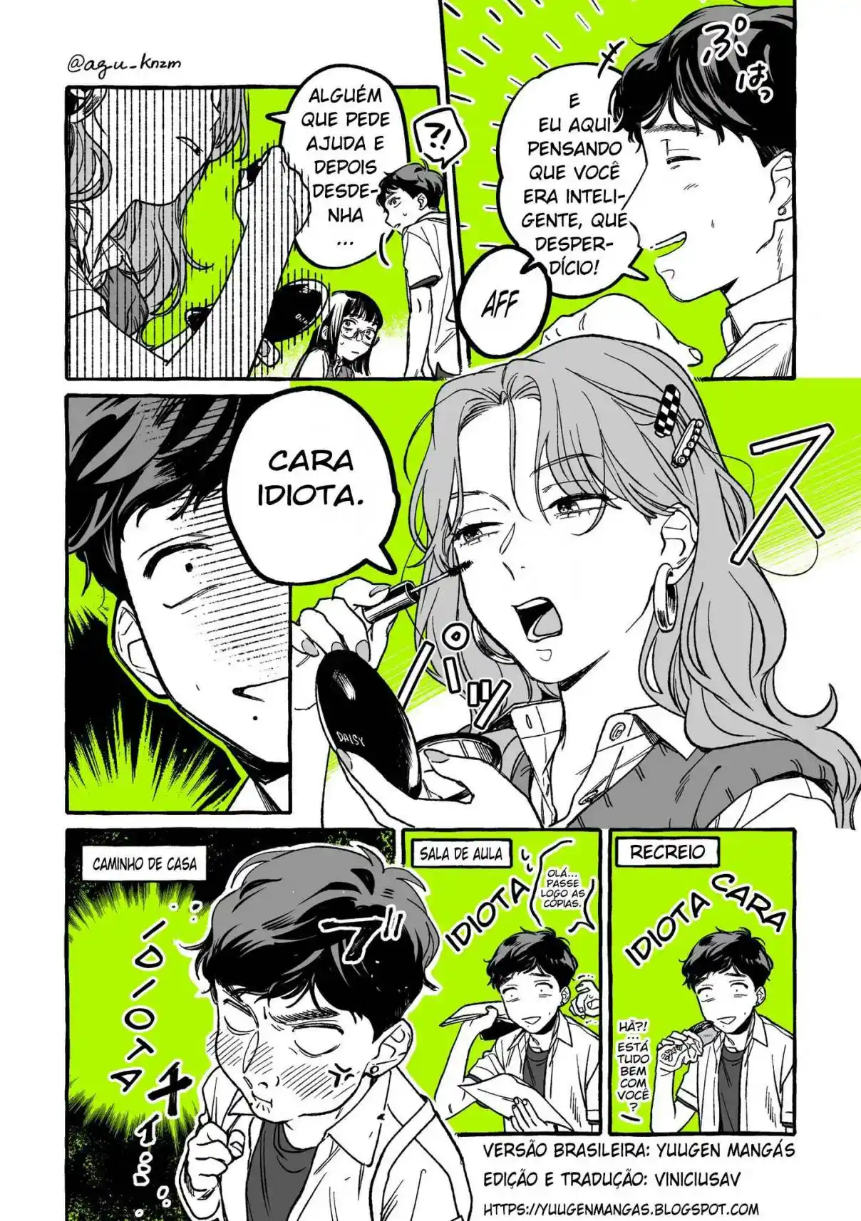 Read The Guy She Was Interested in Wasn't a Guy At All pt_BR Manga Online