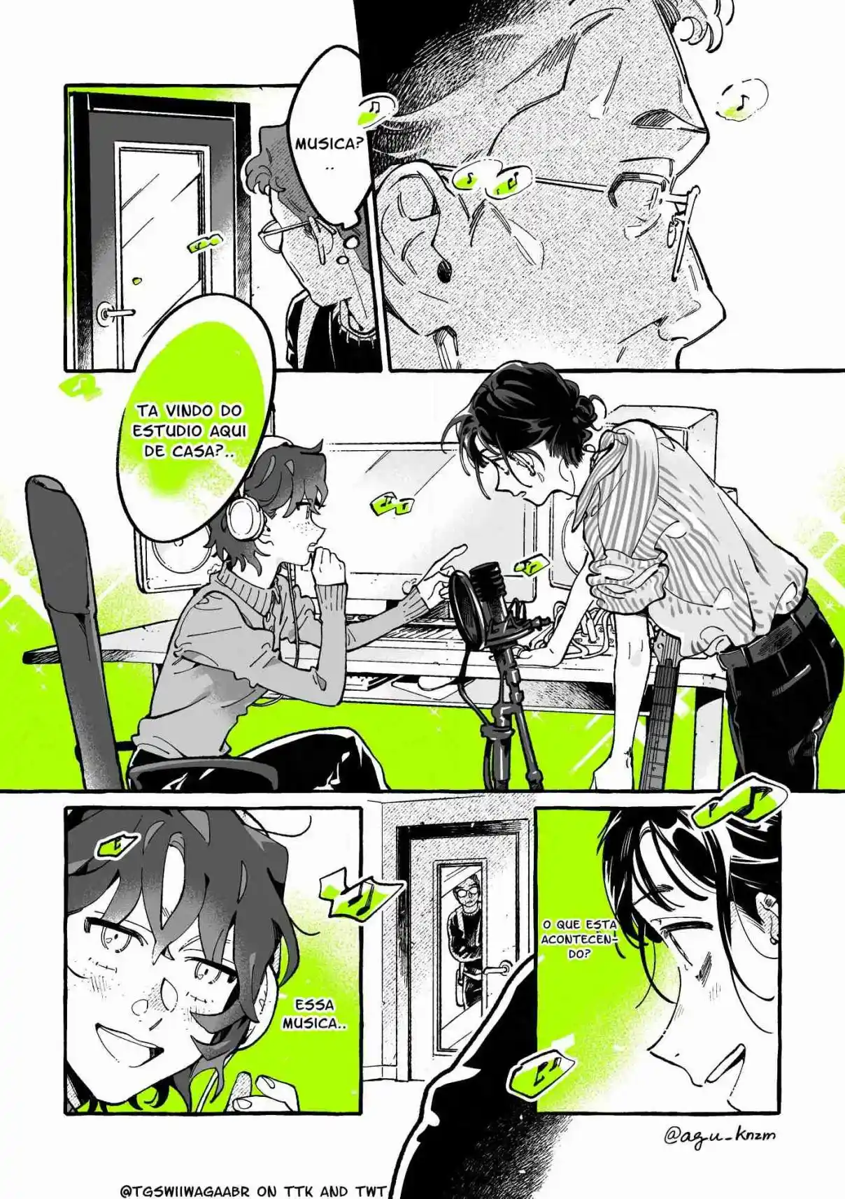 Read The Guy She Was Interested in Wasn't a Guy At All pt_BR Manga Online