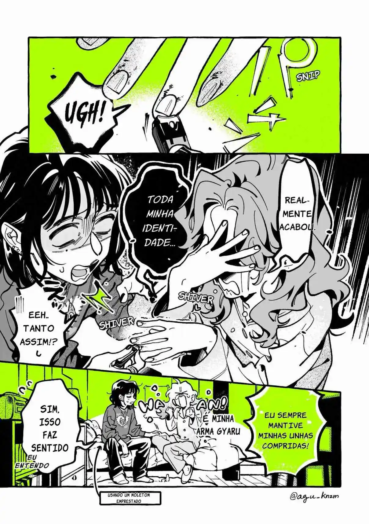 Read The Guy She Was Interested in Wasn't a Guy At All pt_BR Manga Online