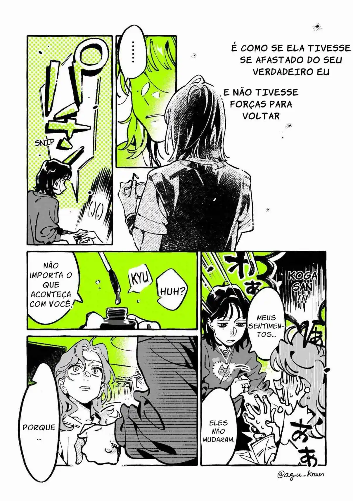 Read The Guy She Was Interested in Wasn't a Guy At All pt_BR Manga Online