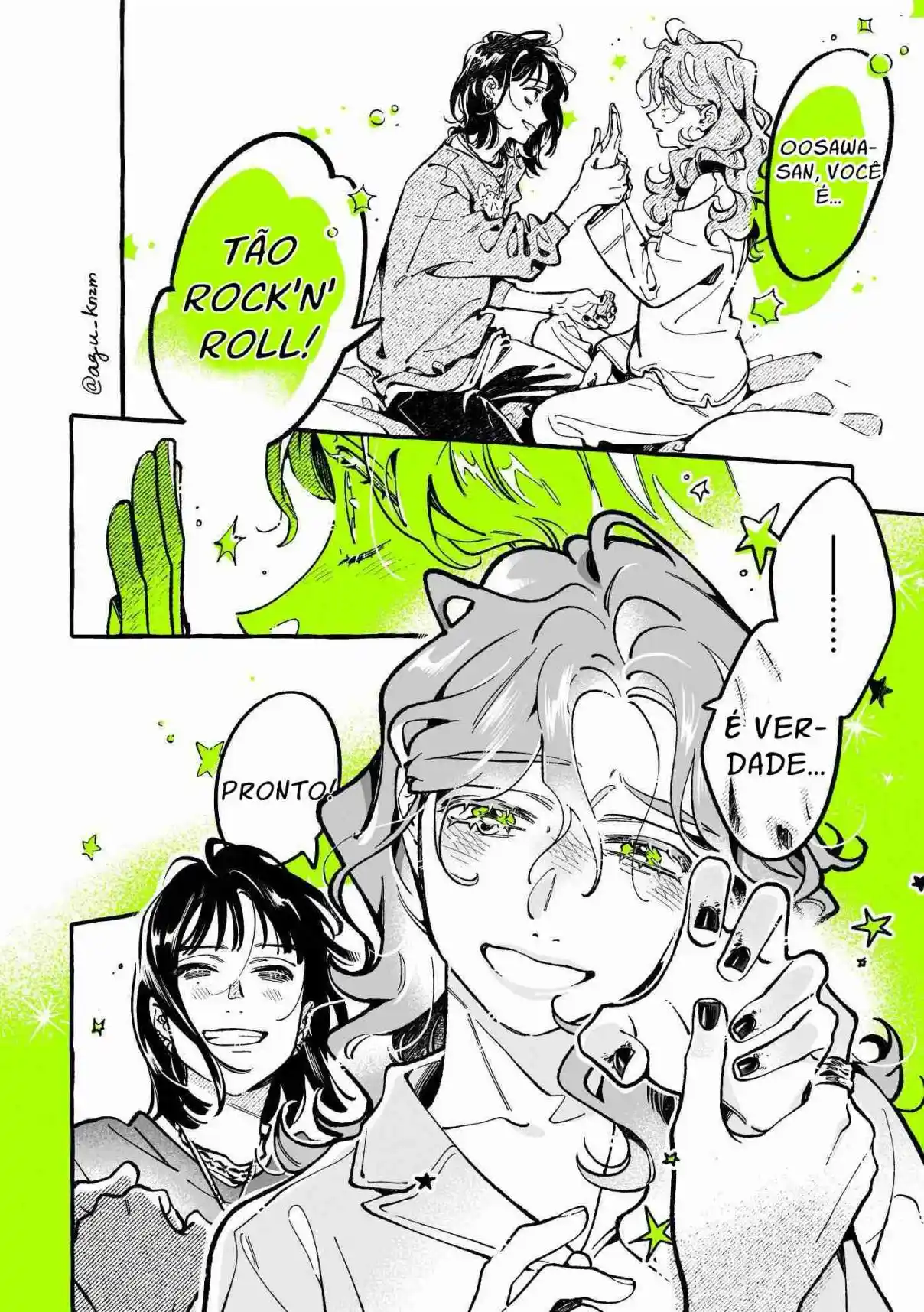 Read The Guy She Was Interested in Wasn't a Guy At All pt_BR Manga Online