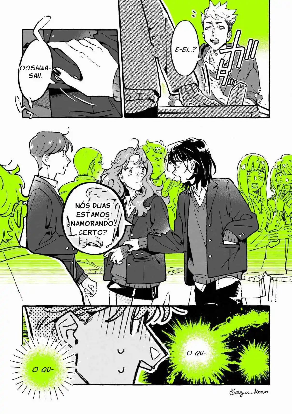 Read The Guy She Was Interested in Wasn't a Guy At All pt_BR Manga Online