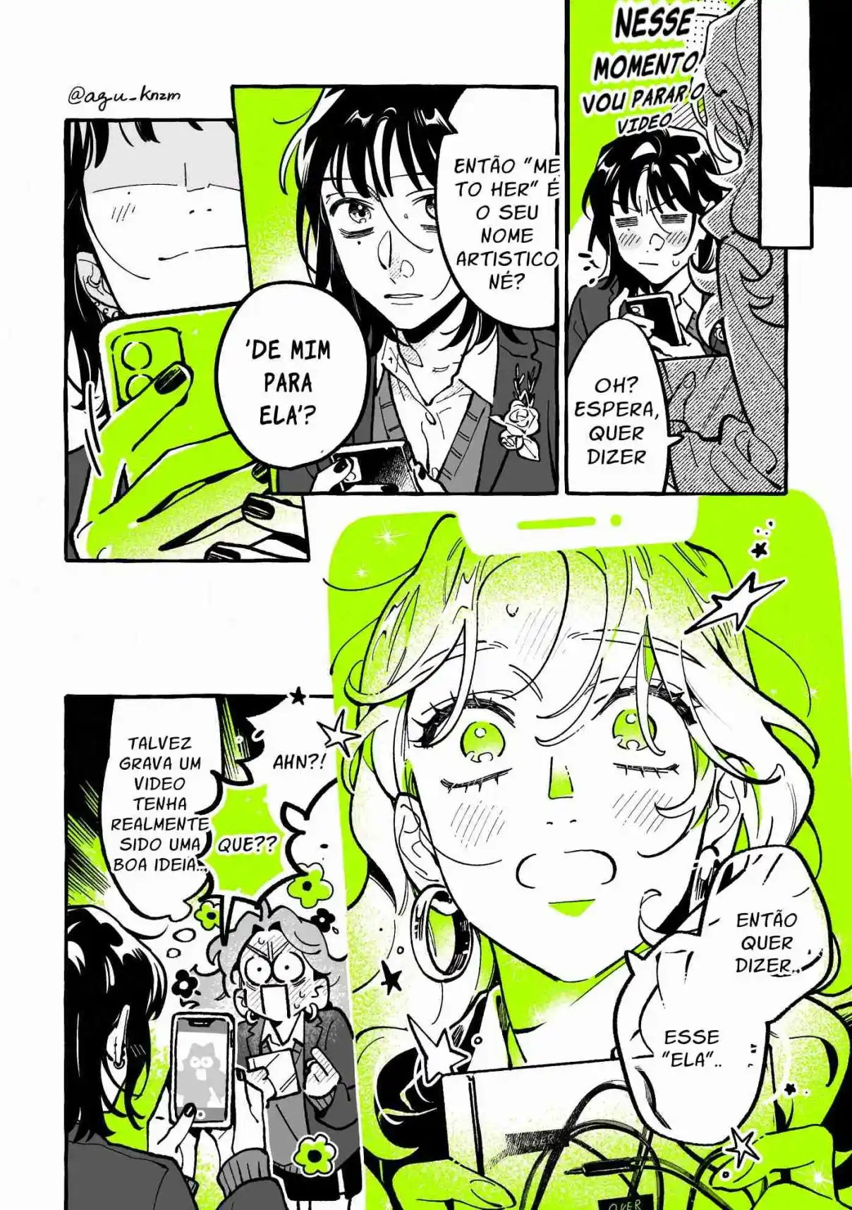 Read The Guy She Was Interested in Wasn't a Guy At All pt_BR Manga Online