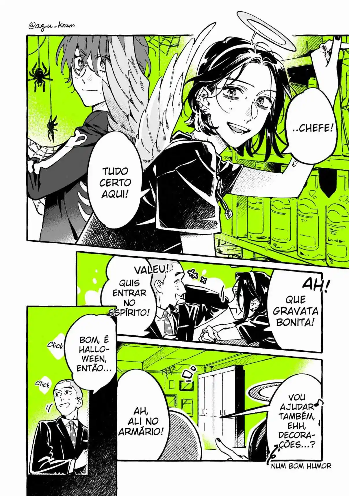 Read The Guy She Was Interested in Wasn't a Guy At All pt_BR Manga Online