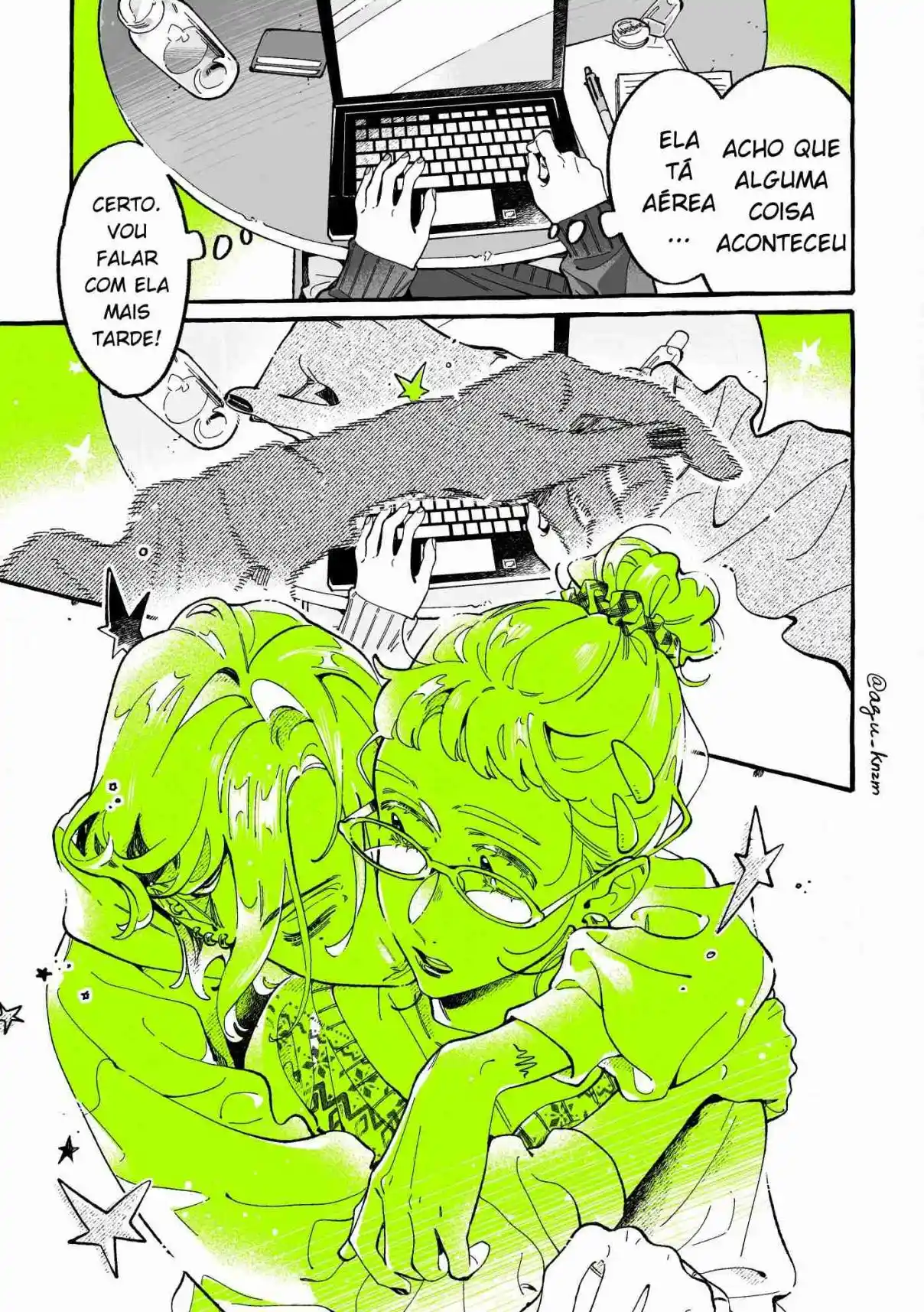 Read The Guy She Was Interested in Wasn't a Guy At All pt_BR Manga Online