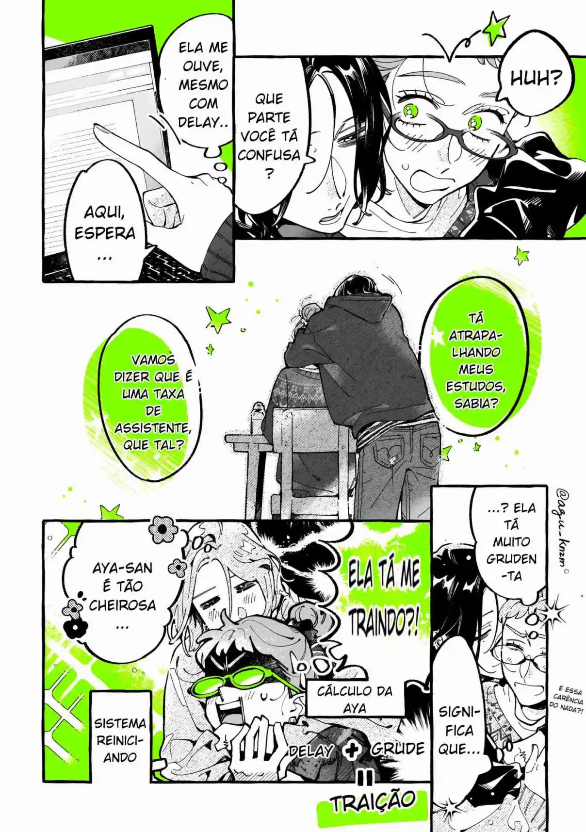 Read The Guy She Was Interested in Wasn't a Guy At All pt_BR Manga Online
