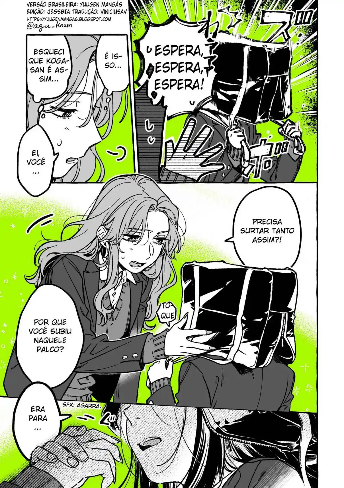Read The Guy She Was Interested in Wasn't a Guy At All pt_BR Manga Online