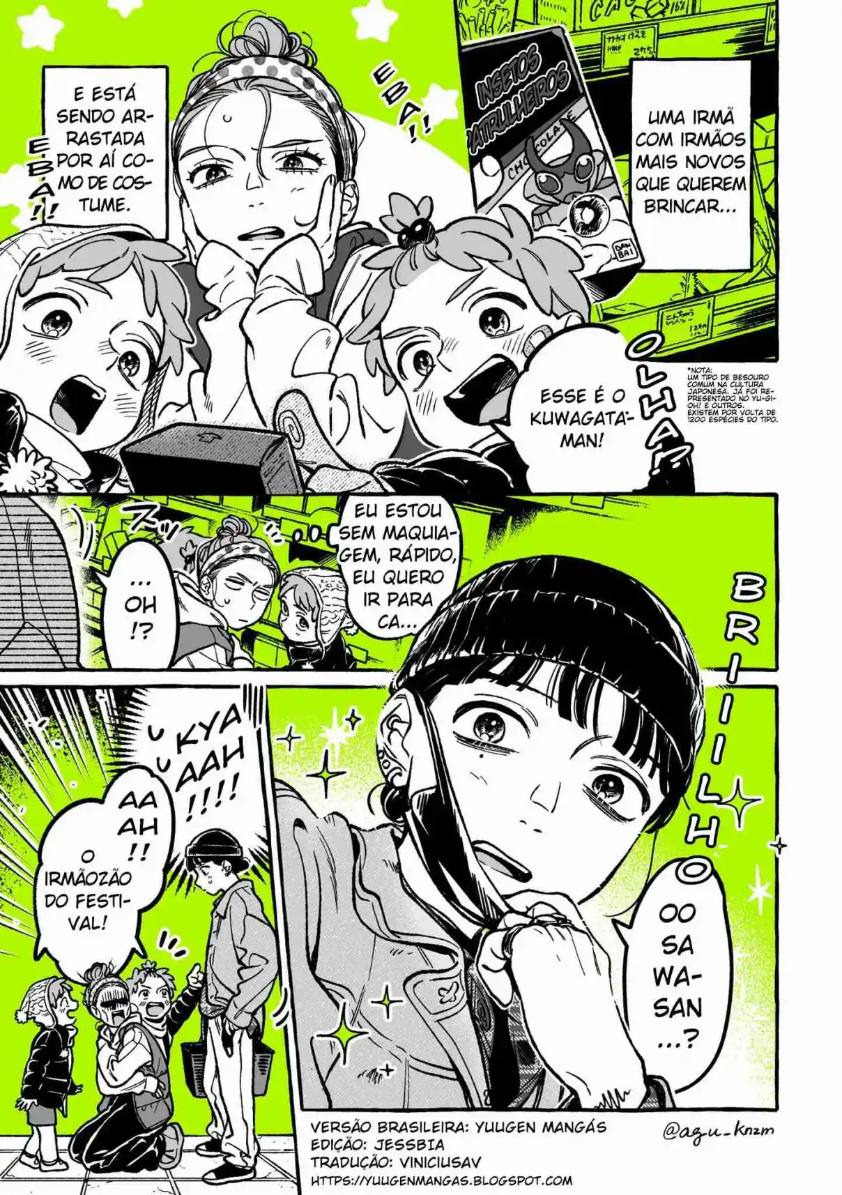 Read The Guy She Was Interested in Wasn't a Guy At All pt_BR Manga Online