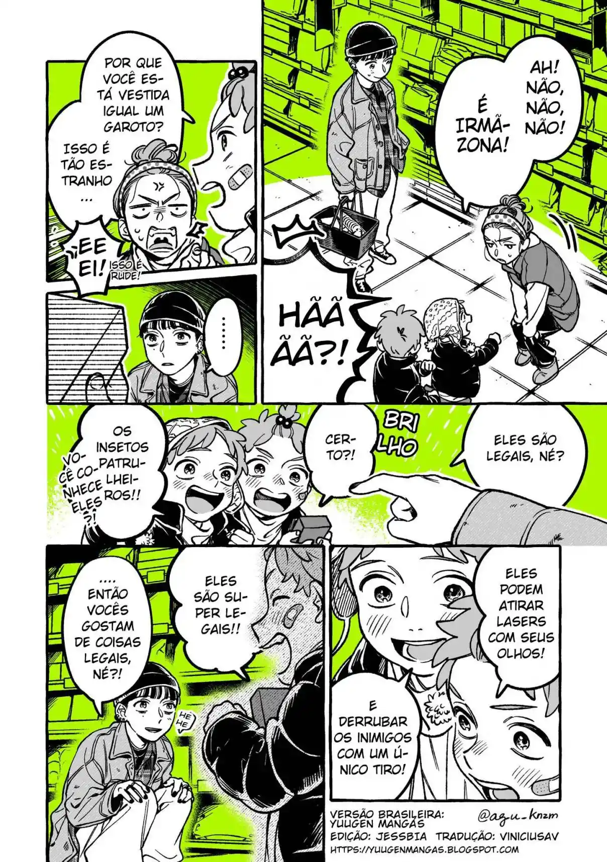 Read The Guy She Was Interested in Wasn't a Guy At All pt_BR Manga Online