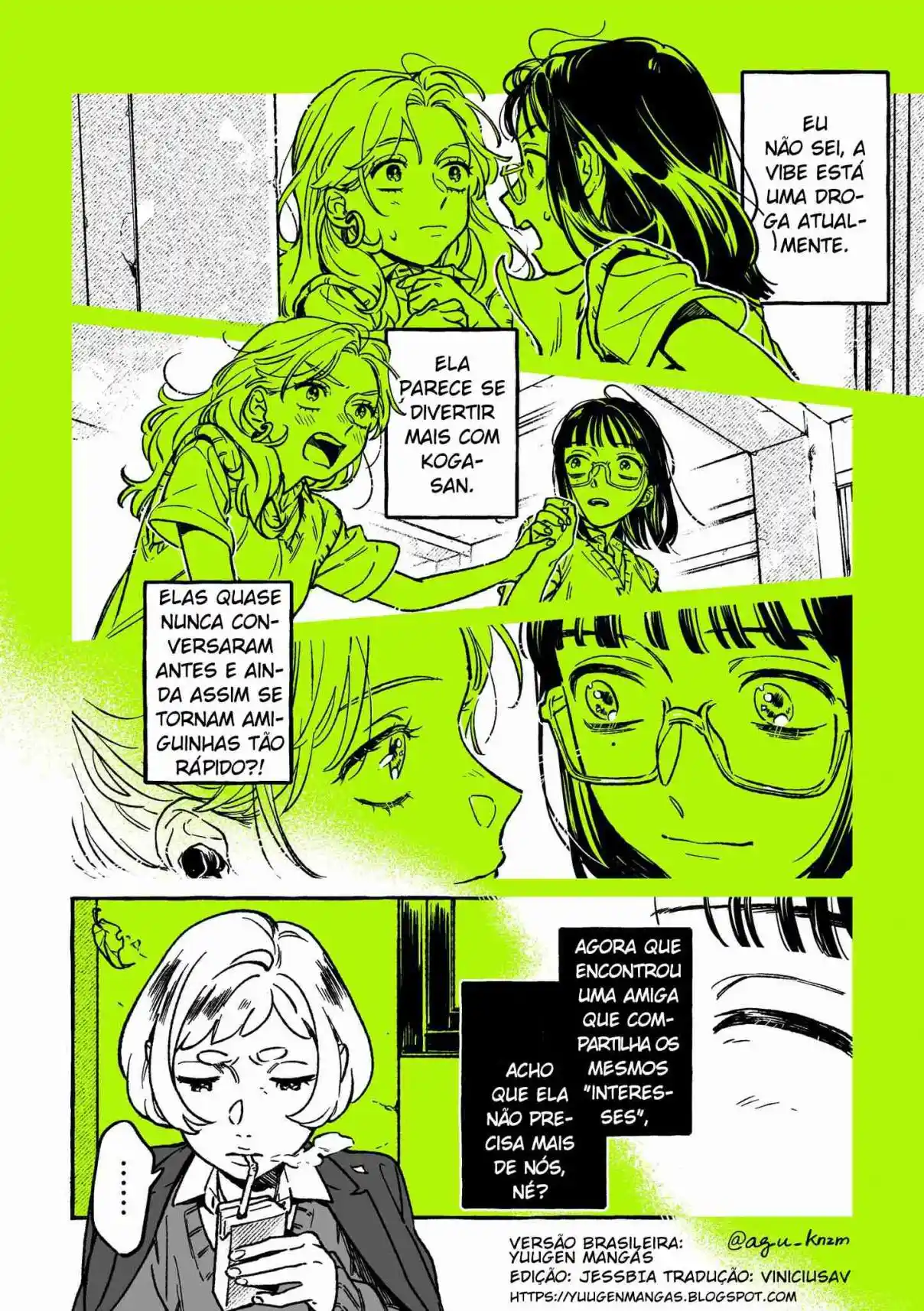 Read The Guy She Was Interested in Wasn't a Guy At All pt_BR Manga Online