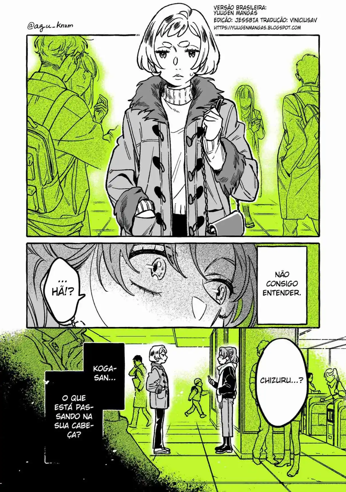 Read The Guy She Was Interested in Wasn't a Guy At All pt_BR Manga Online