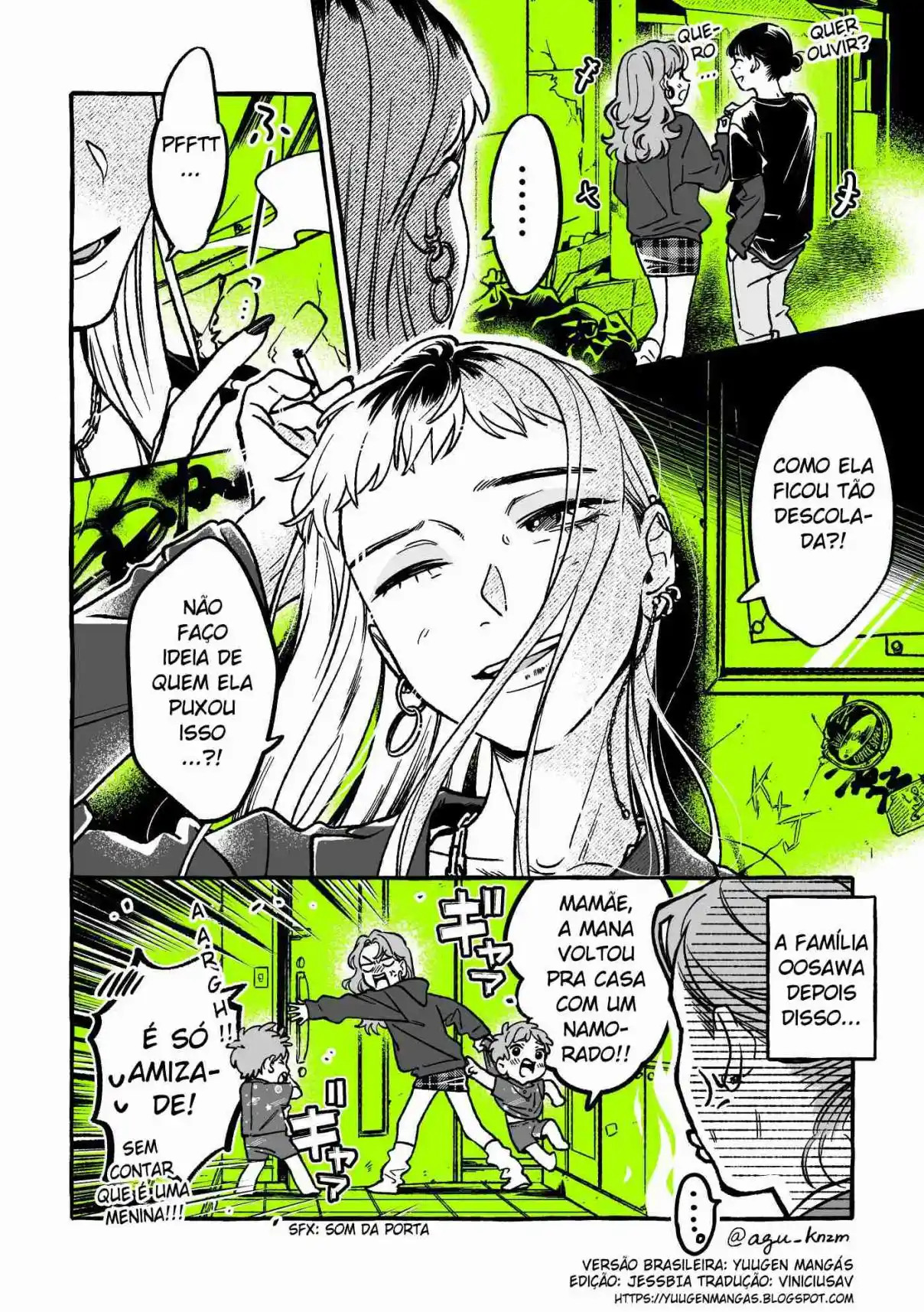 Read The Guy She Was Interested in Wasn't a Guy At All pt_BR Manga Online