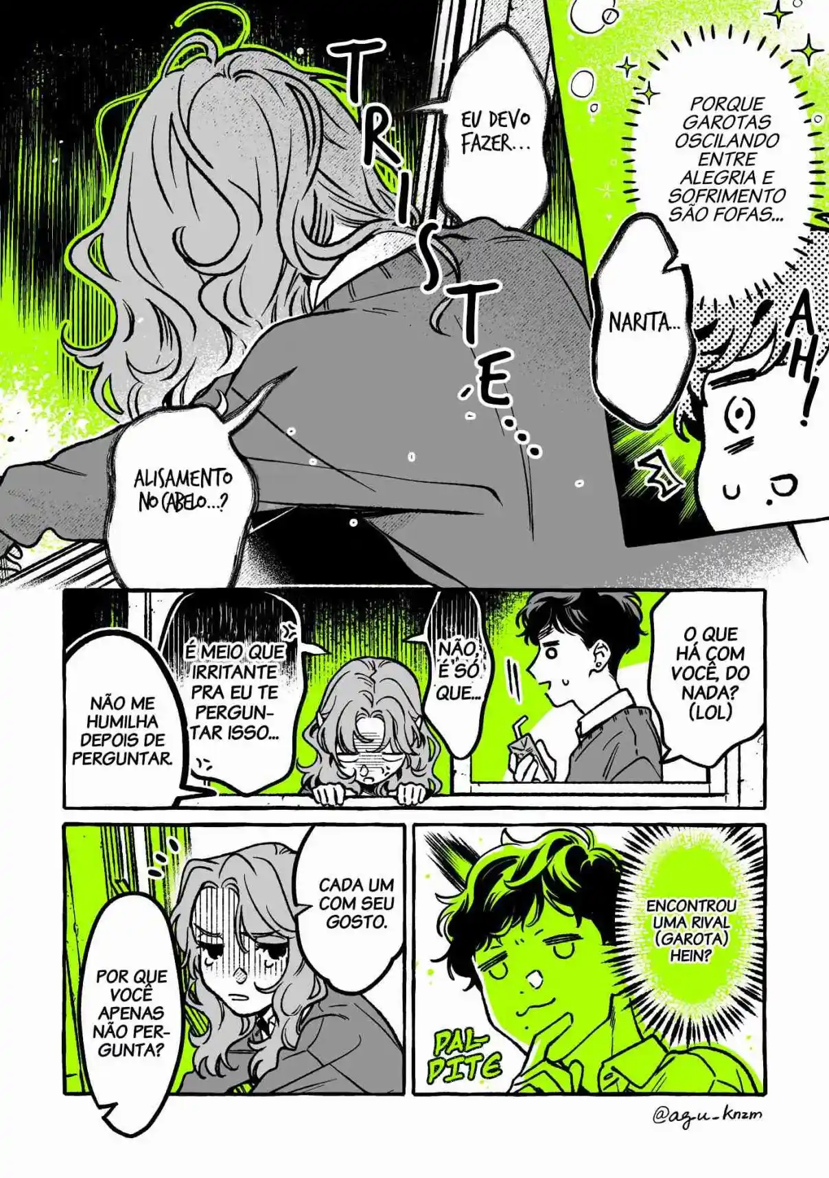 Read The Guy She Was Interested in Wasn't a Guy At All pt_BR Manga Online