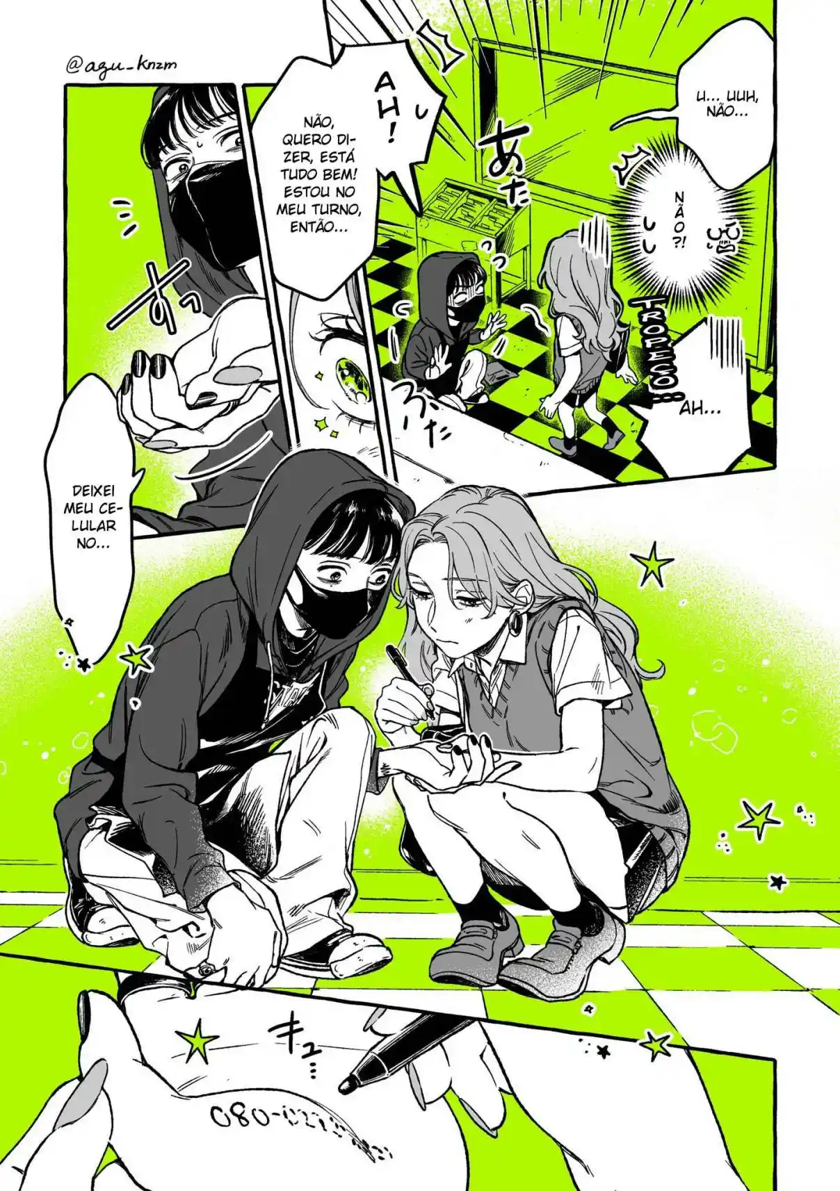Read The Guy She Was Interested in Wasn't a Guy At All pt_BR Manga Online