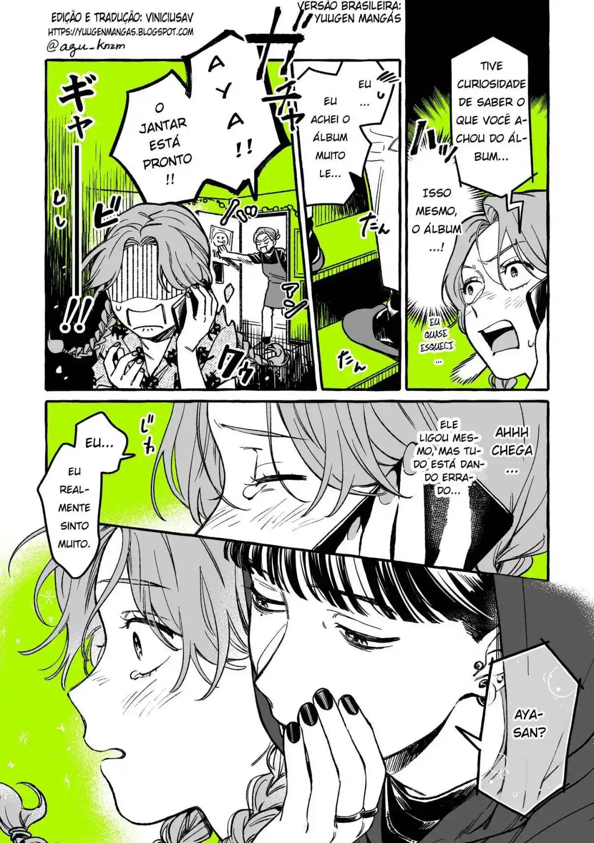 Read The Guy She Was Interested in Wasn't a Guy At All pt_BR Manga Online