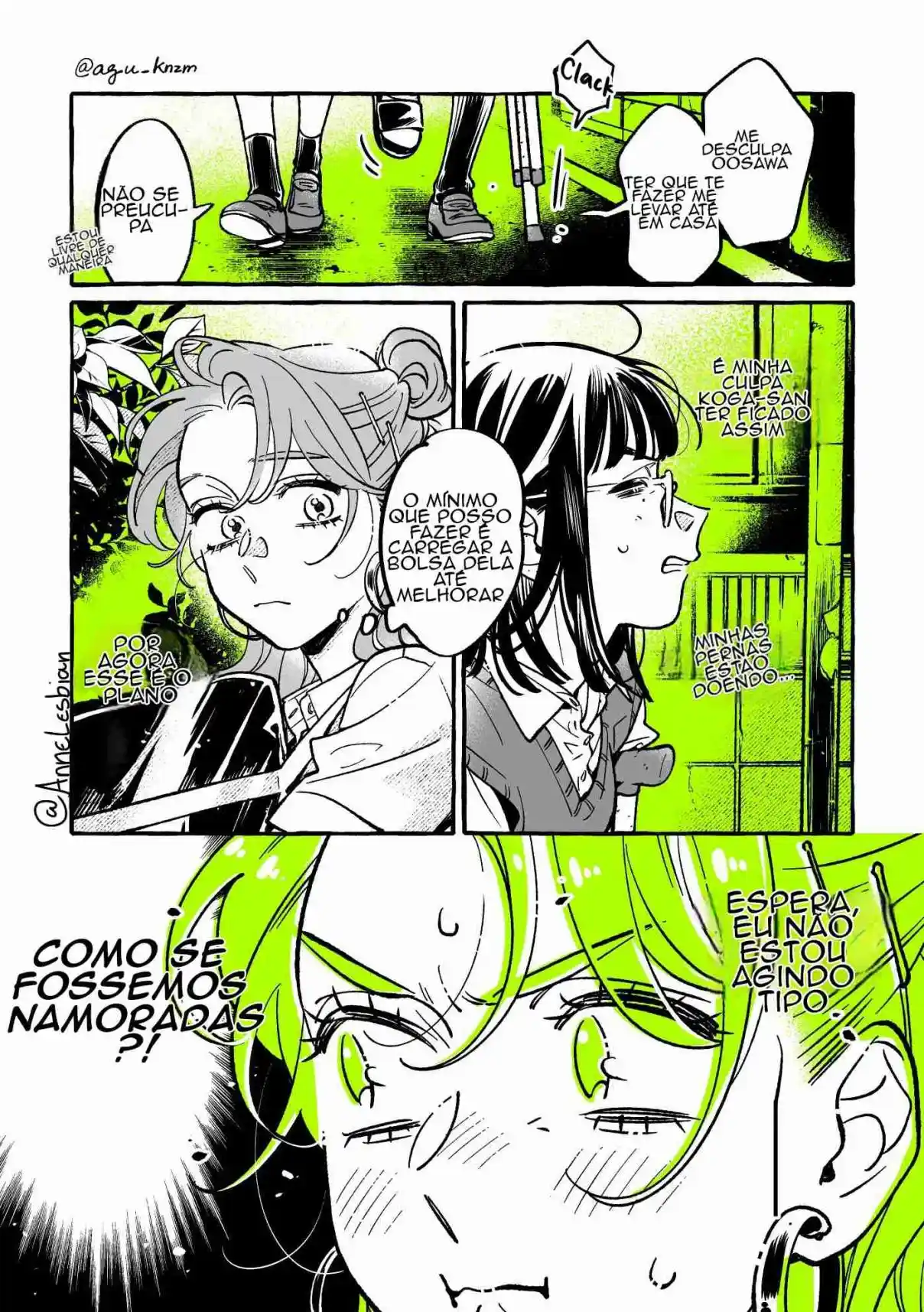 Read The Guy She Was Interested in Wasn't a Guy At All pt_BR Manga Online