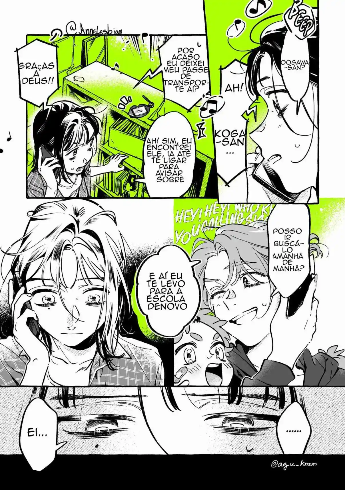 Read The Guy She Was Interested in Wasn't a Guy At All pt_BR Manga Online