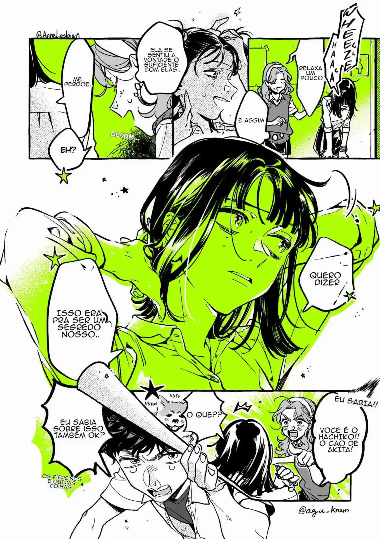 Read The Guy She Was Interested in Wasn't a Guy At All pt_BR Manga Online