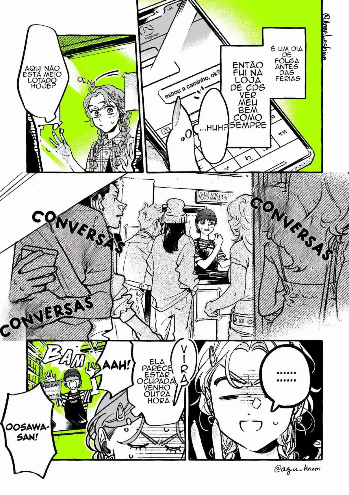 Read The Guy She Was Interested in Wasn't a Guy At All pt_BR Manga Online