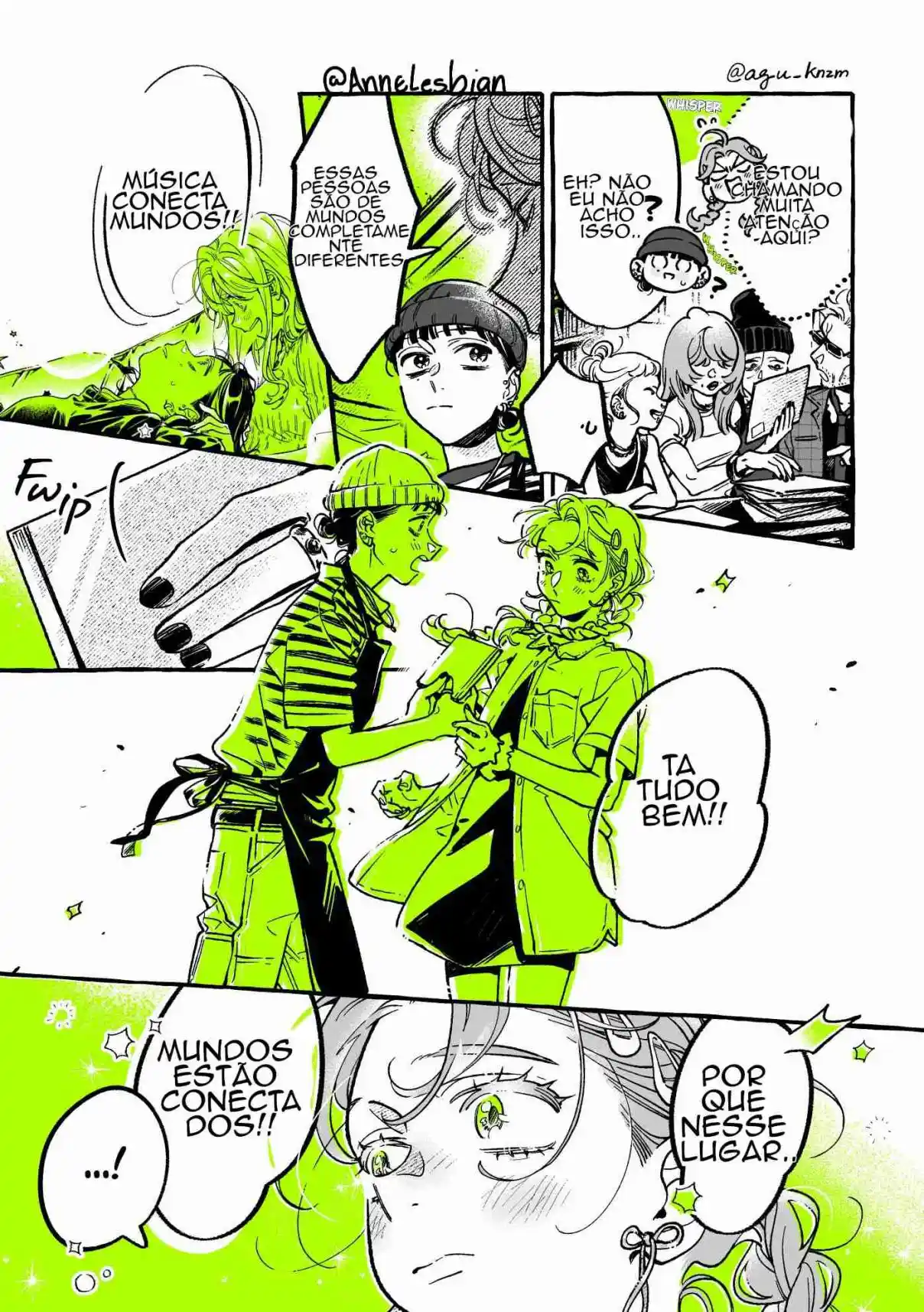 Read The Guy She Was Interested in Wasn't a Guy At All pt_BR Manga Online