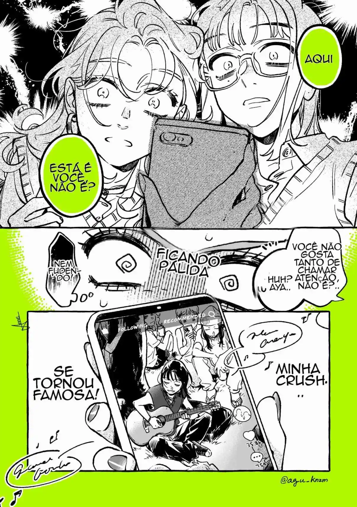 Read The Guy She Was Interested in Wasn't a Guy At All pt_BR Manga Online