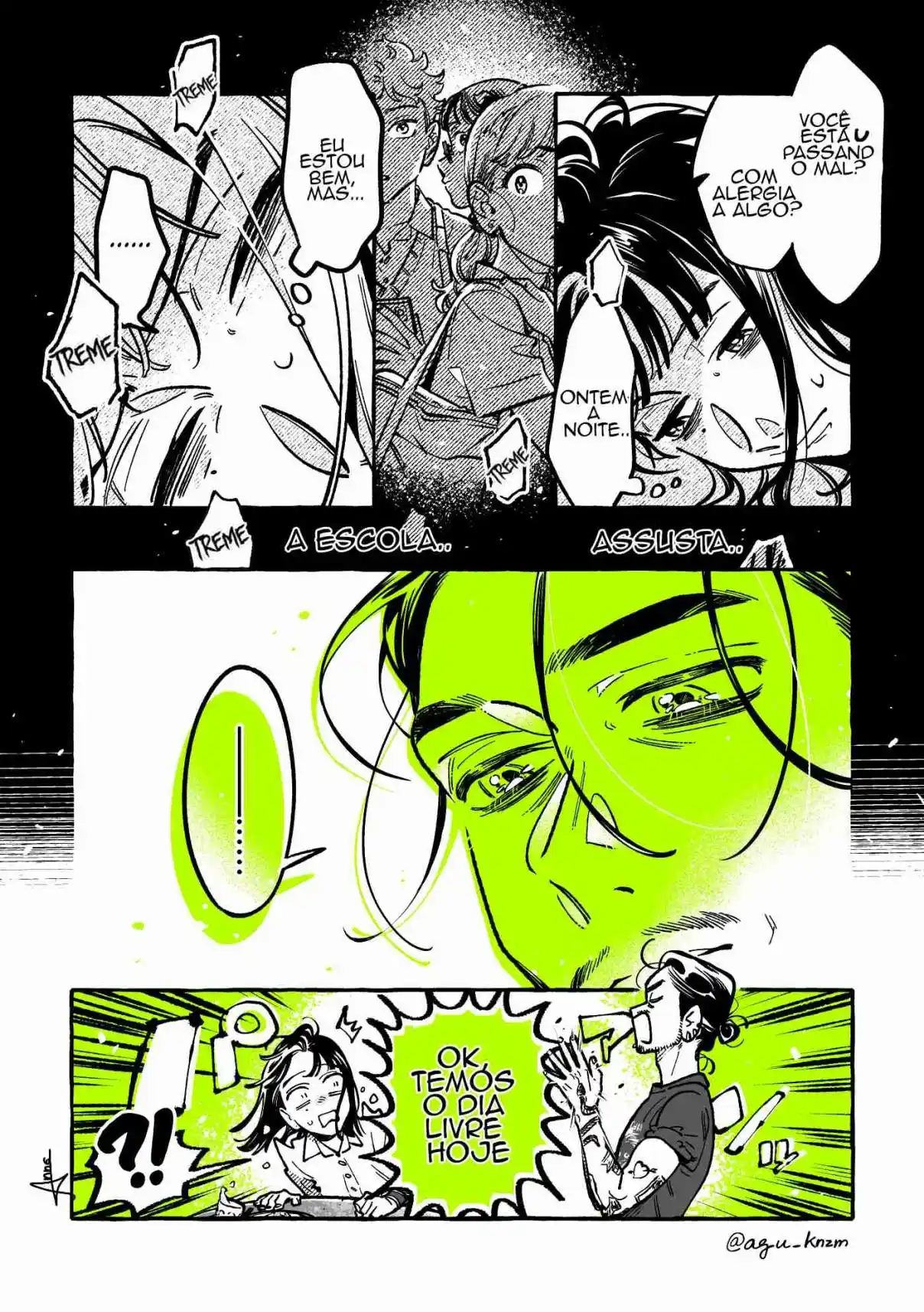 Read The Guy She Was Interested in Wasn't a Guy At All pt_BR Manga Online
