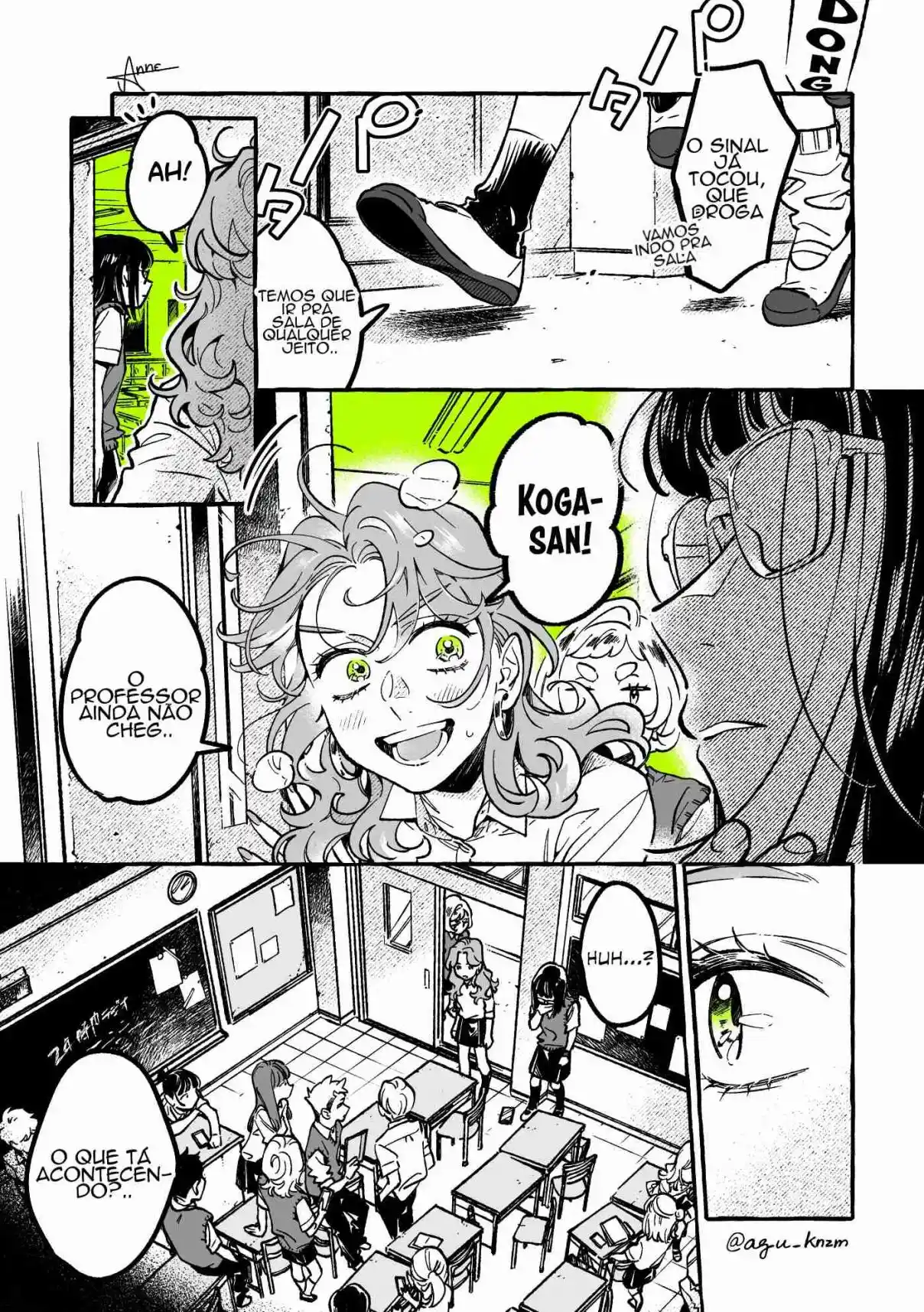 Read The Guy She Was Interested in Wasn't a Guy At All pt_BR Manga Online