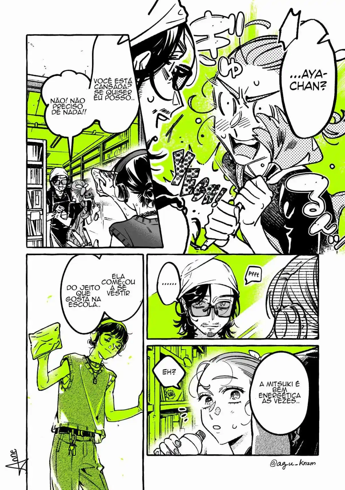 Read The Guy She Was Interested in Wasn't a Guy At All pt_BR Manga Online