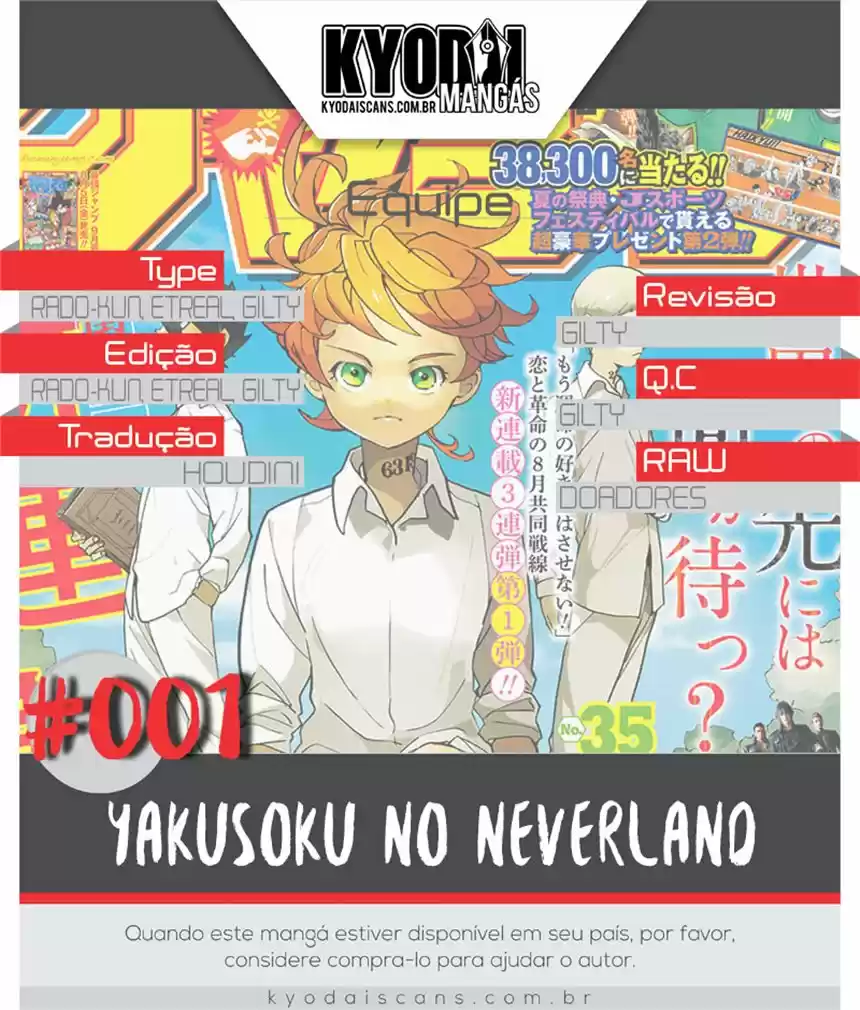 Read The Promised Neverland pt_BR Manga Online