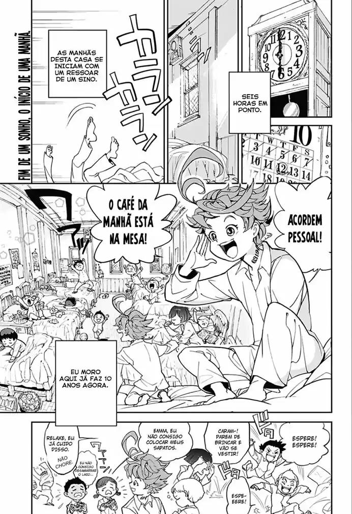 Read The Promised Neverland pt_BR Manga Online