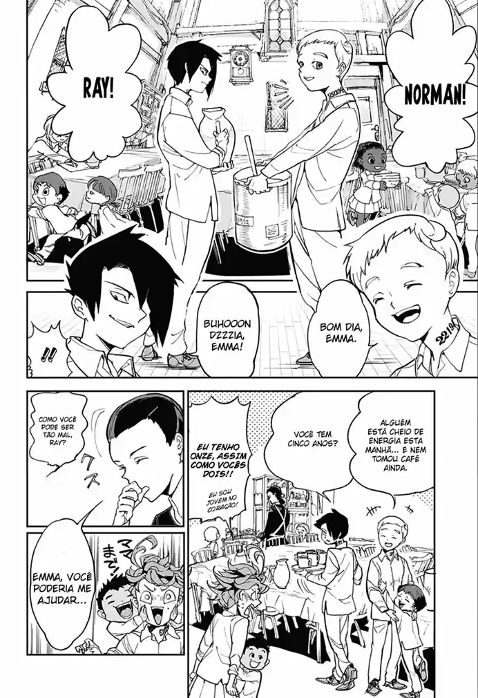 Read The Promised Neverland pt_BR Manga Online