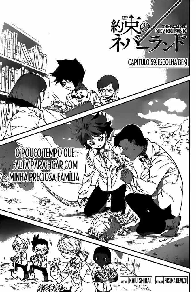Read The Promised Neverland pt_BR Manga Online