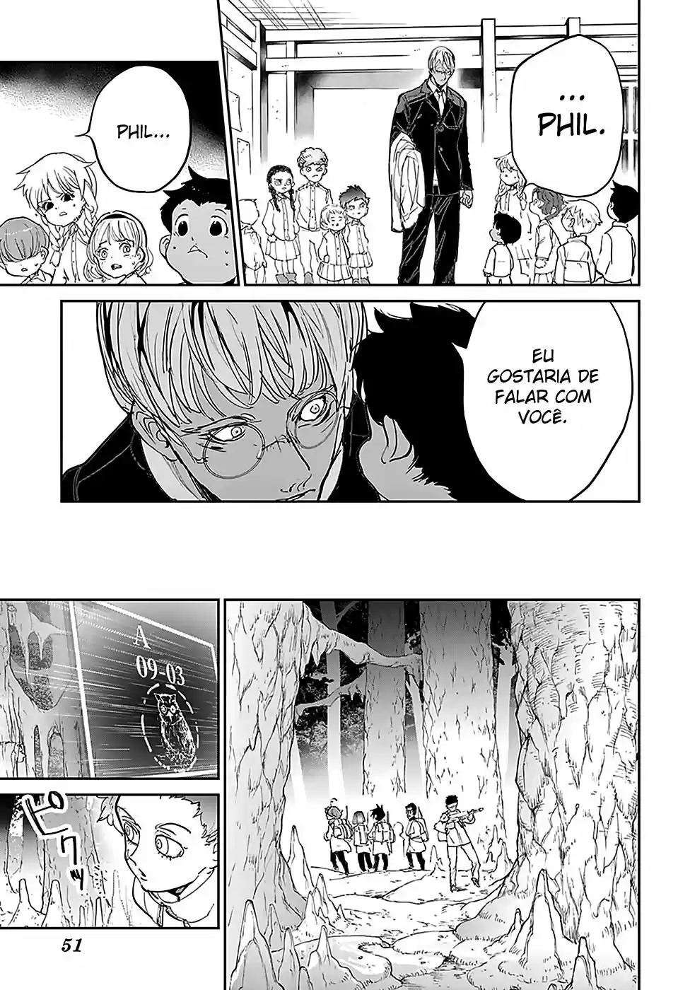 Read The Promised Neverland pt_BR Manga Online
